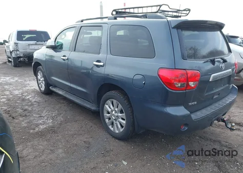 2008 Toyota Sequoia Platinum 5.7L V8 from USA, damaged, VIN 5TDBY67A78S012853